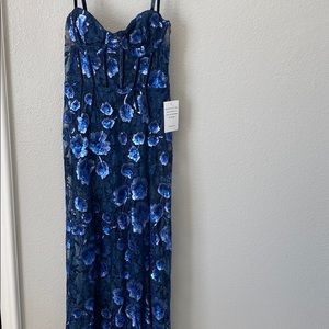 BEYOND beautiful for love and lemons blue gown